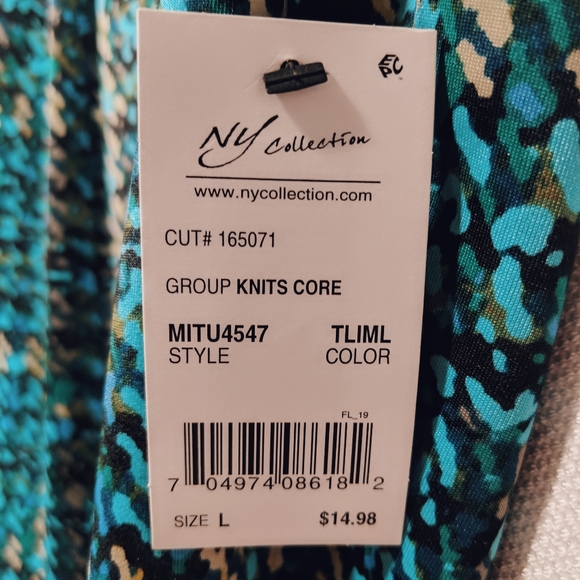 NY Collection Blouse - Picture 3 of 8